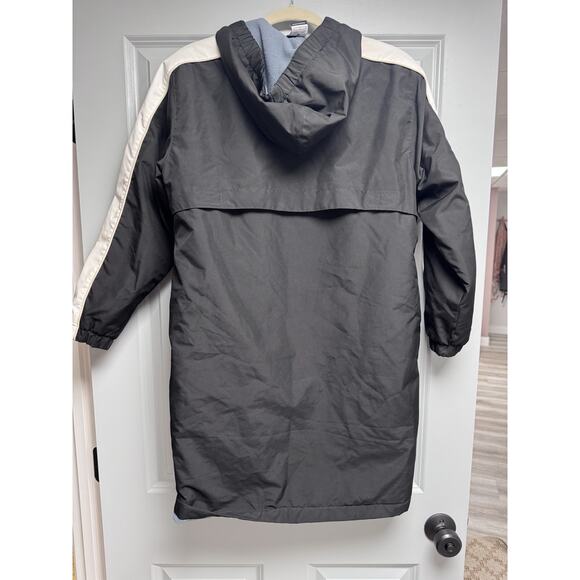 Nike Blue full zip up jacket MEDIUM vented insulated LONG LENTH - Picture 4 of 6